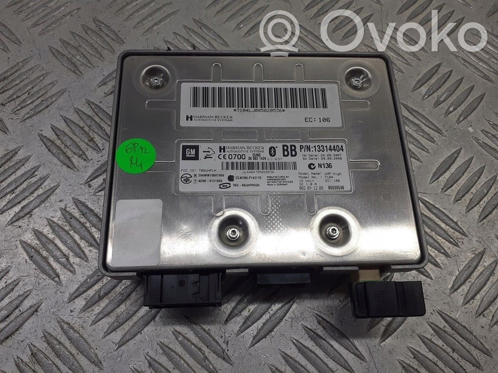 Bluetoothin ohjainlaite/moduuli   13314404