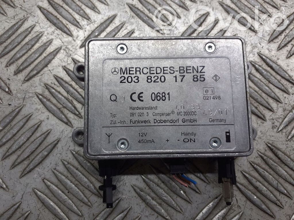 Mercedes-Benz A W168 Modul control baterie 