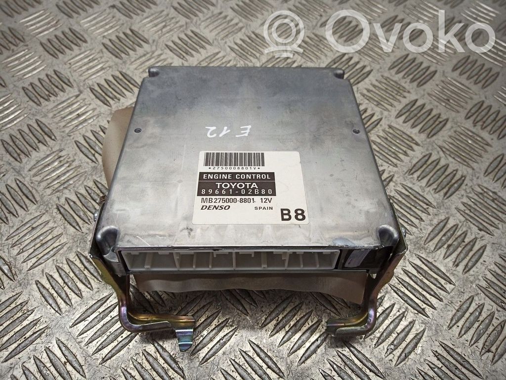 Toyota Corolla E120 E130 Unitate control motor/modul ECU 