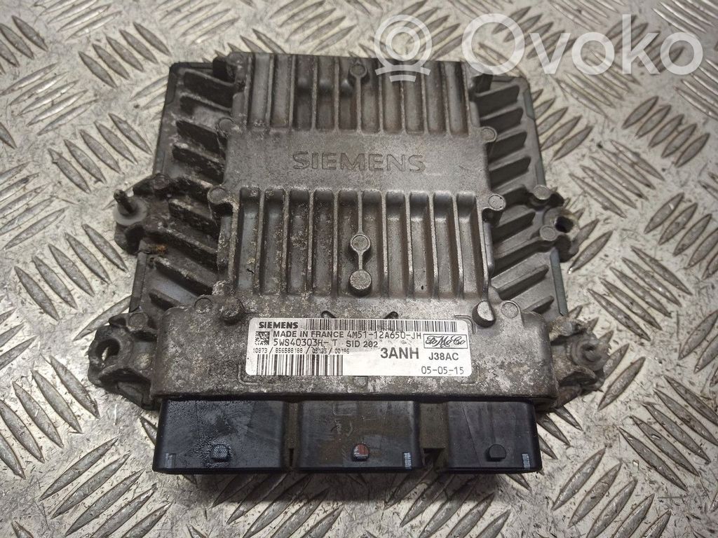 Ford Focus Unidad de control/módulo ECU del motor 