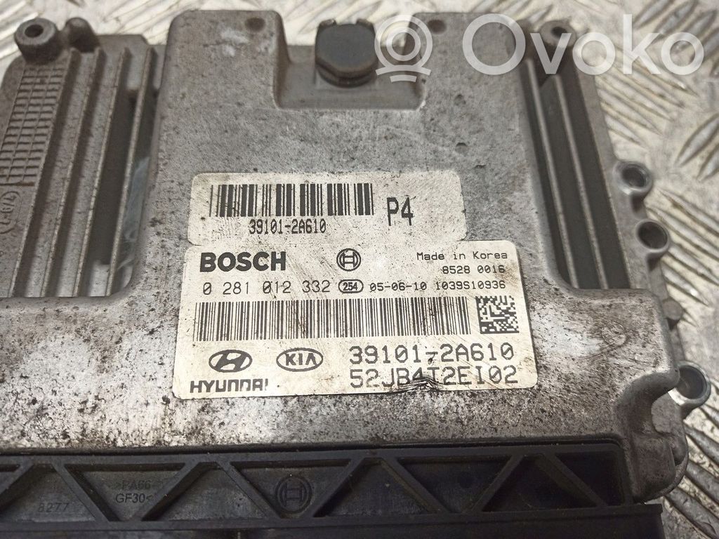 KIA Rio Unidad de control/módulo ECU del motor 