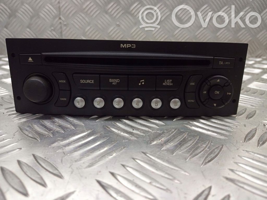 Peugeot 207 Unitate principală radio/CD/DVD/GPS 