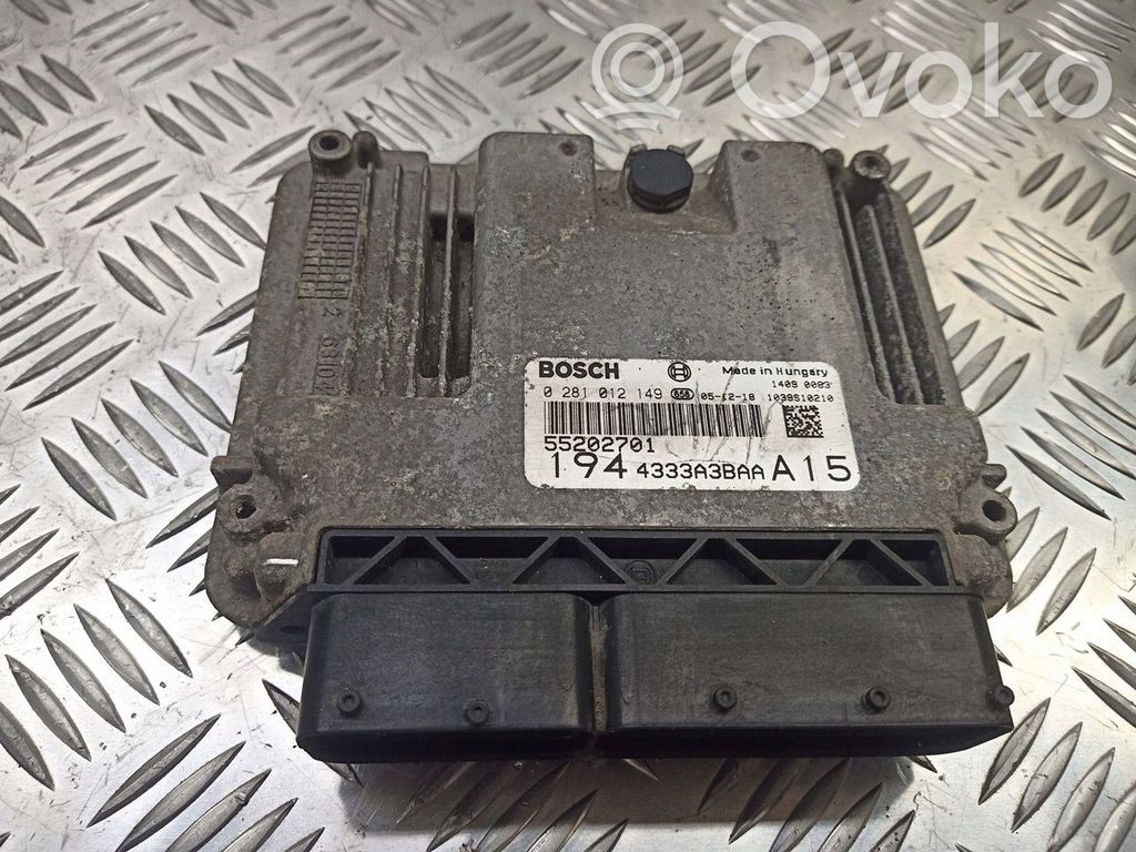 Fiat Croma Unitate control motor/modul ECU 