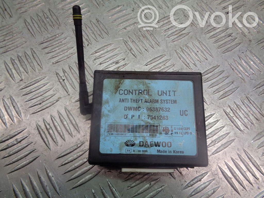 Centralina/modulo allarme   96387632