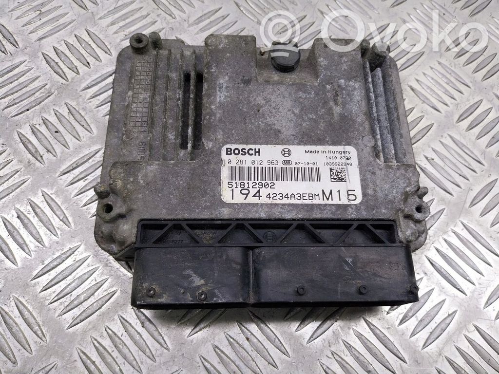 Fiat Croma Engine control unit/module ECU 
