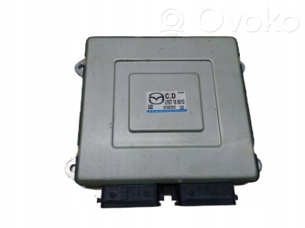 Mazda 5 Unité de commande, module ECU de moteur 