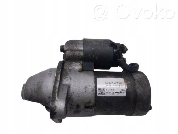 Motor de arranque   8980147430