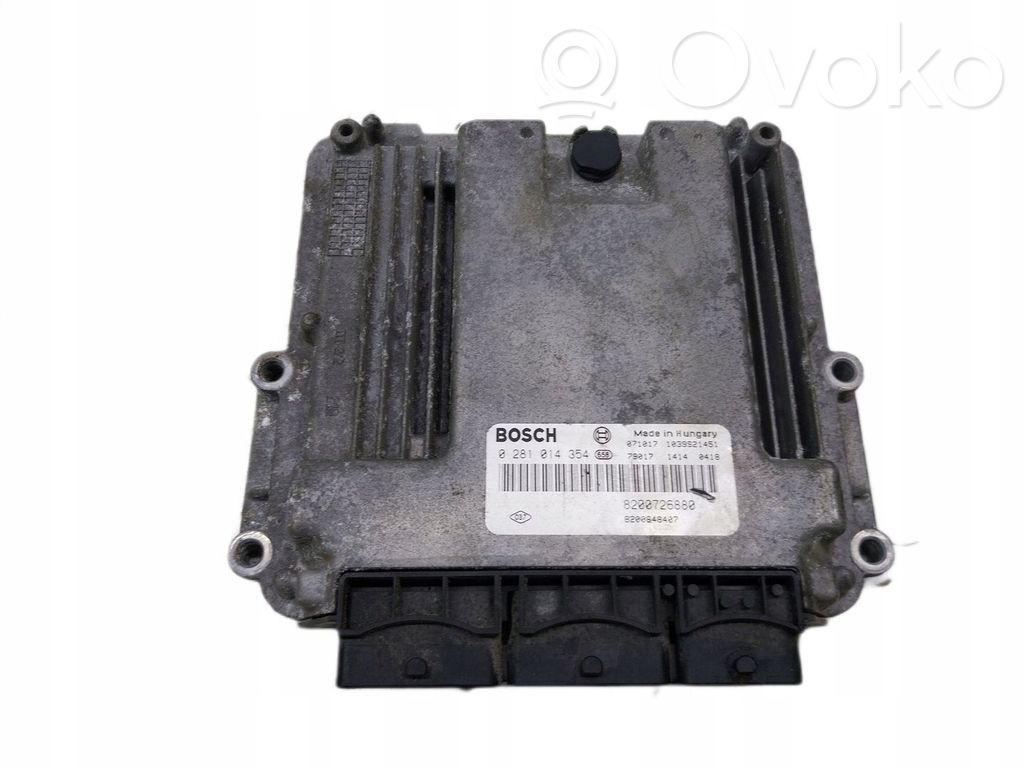 Unité de commande, module ECU de moteur   8200726880