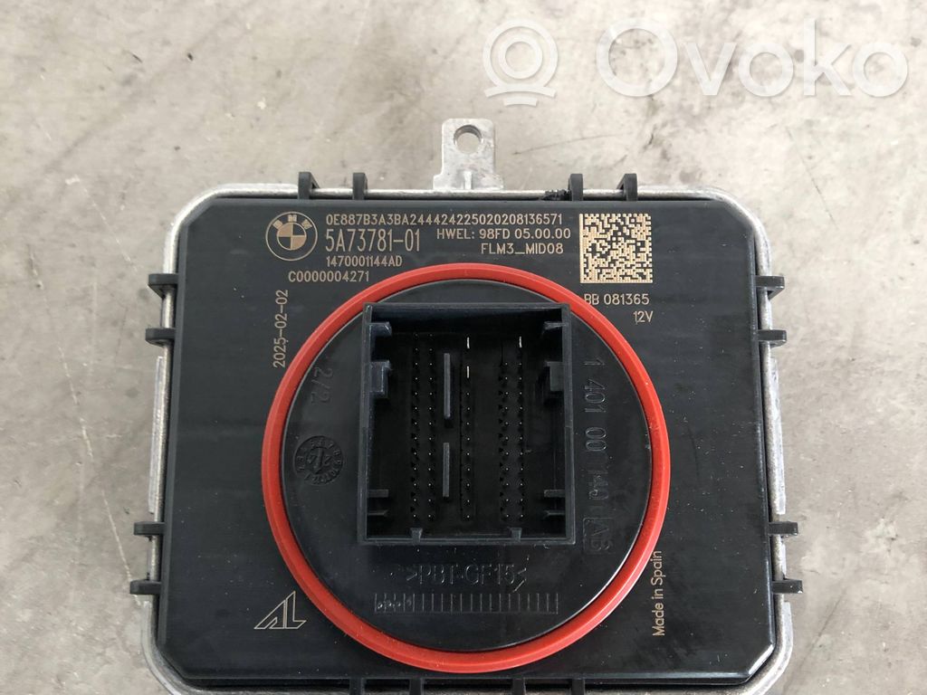 BMW X1 U11 Módulo de control de balasto LED 