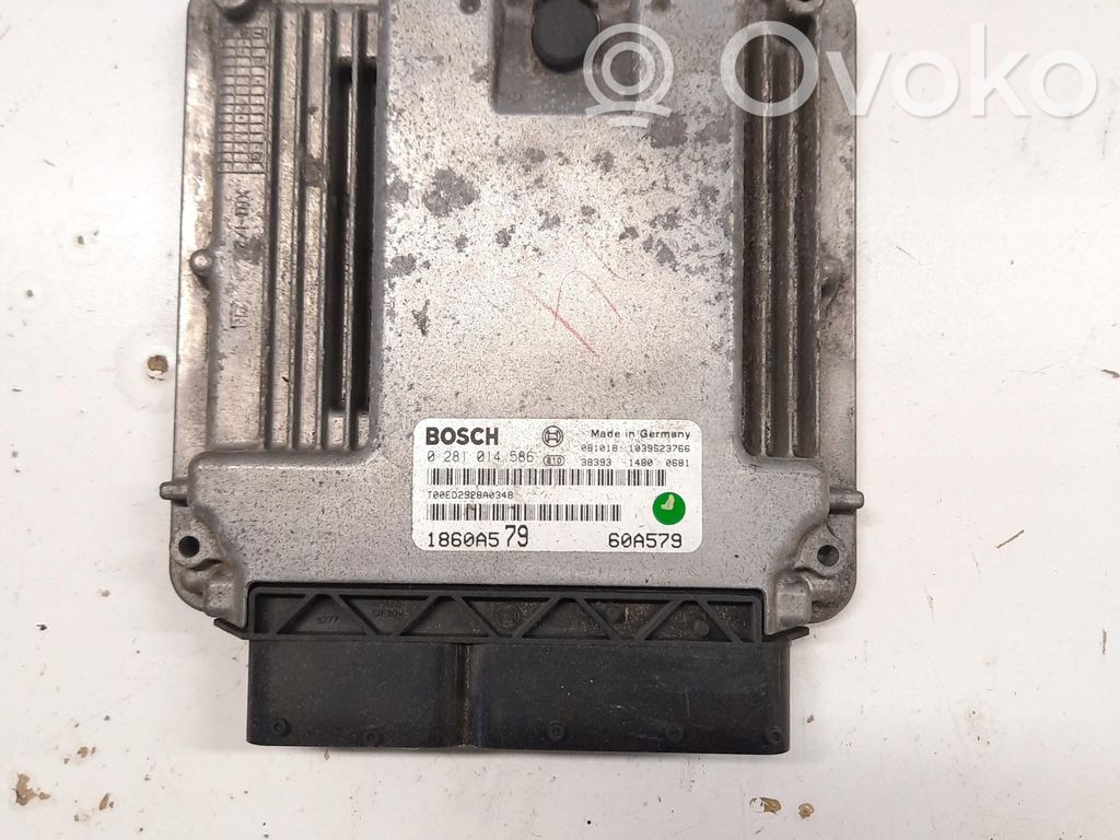 Mitsubishi Lancer VIII Unité de commande, module ECU de moteur 