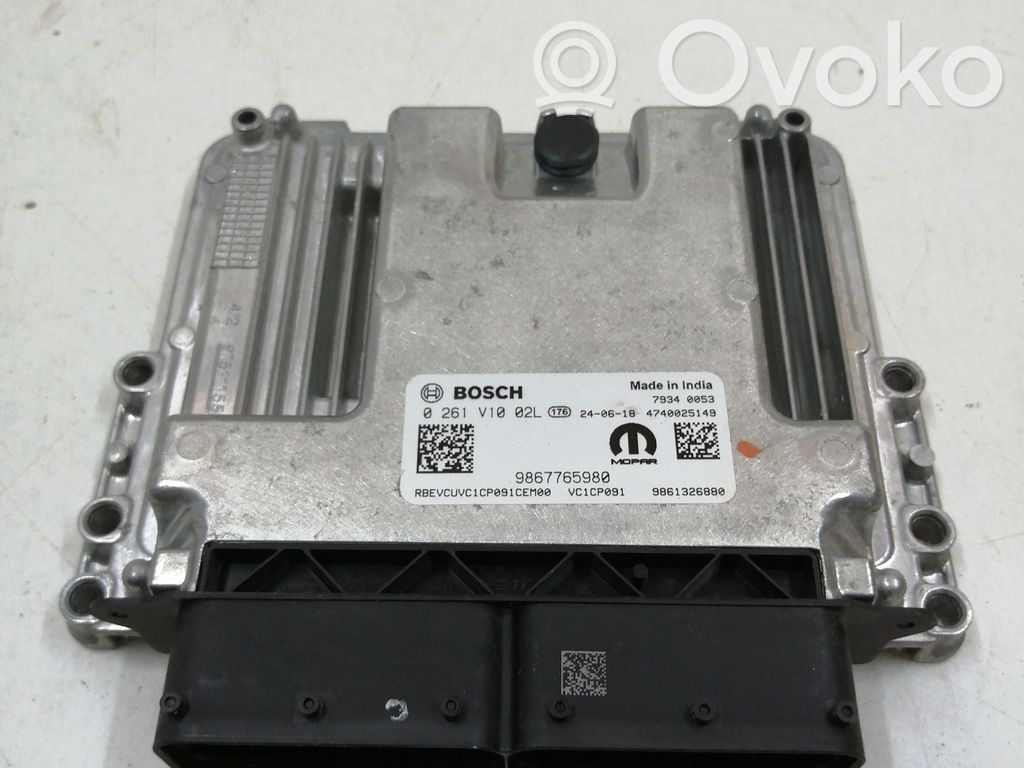 Citroen e-C3 Variklio valdymo blokas 