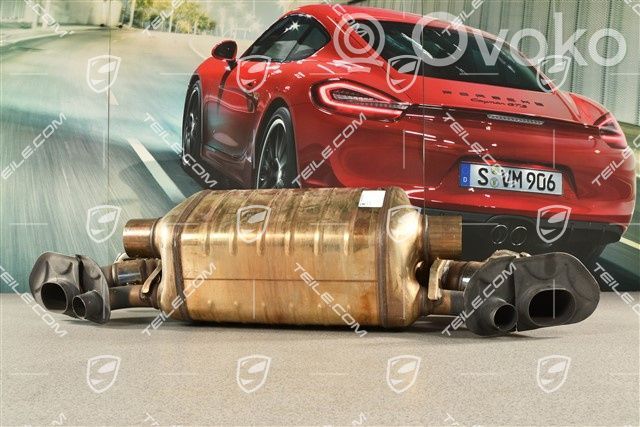 Porsche 911 992 Keskivaimennin