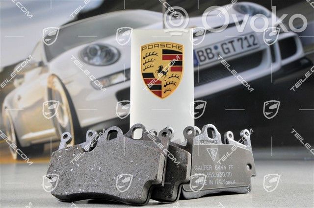 Porsche Cayman 981 Plaquettes de frein avant