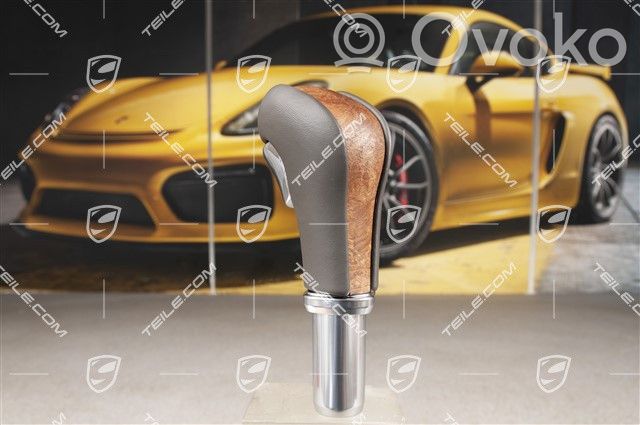 Porsche Cayenne (92A) Buton/manșon piele manetă schimbător viteze 