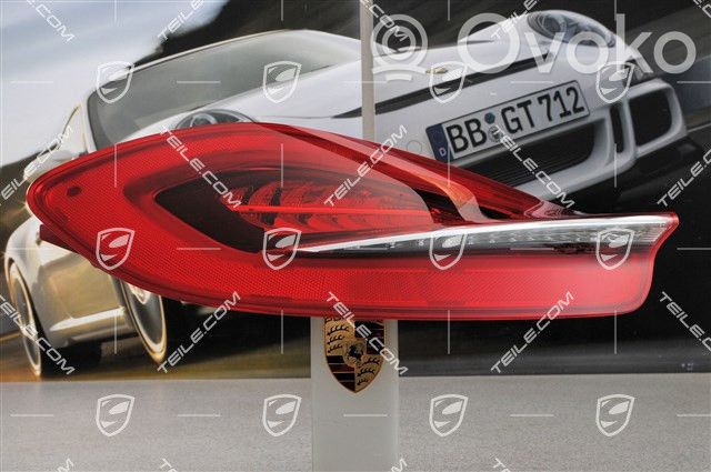 Porsche Boxster 981 Задний фонарь в кузове