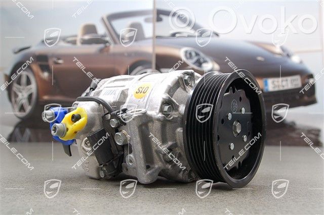 Porsche Cayenne (92A) Kompresor / Sprężarka klimatyzacji A/C