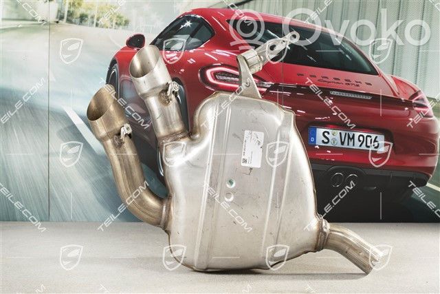 Porsche Macan (95B) Silenciador delantero