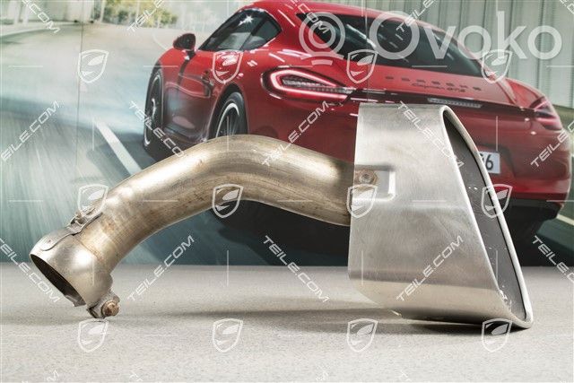 Porsche Cayenne (92A) Exhaust gas pipe 