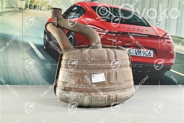 Porsche 911 997 Silenciador del tubo de escape trasero