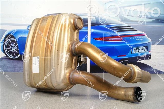 Porsche 911 991 Tłumik przedni 