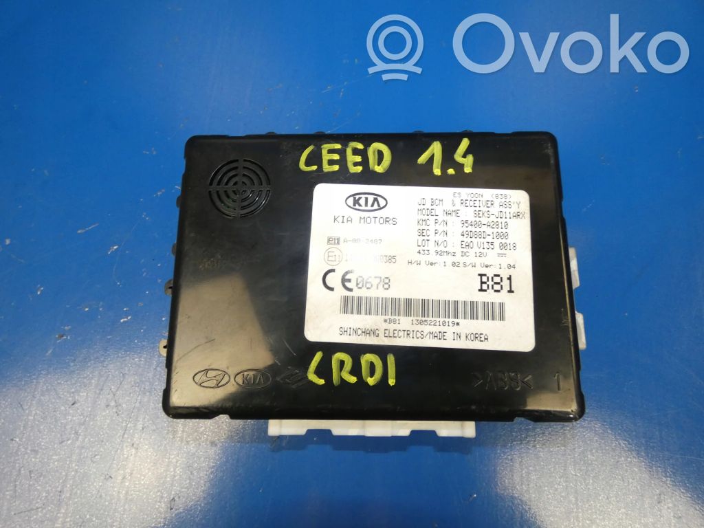 Módulo de confort/conveniencia   95400A2810