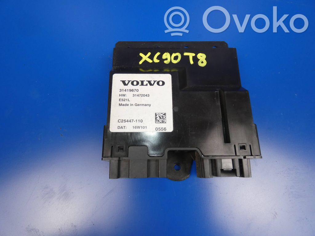 Volvo XC90 Unitate/modul comandă hayon/portbagaj 