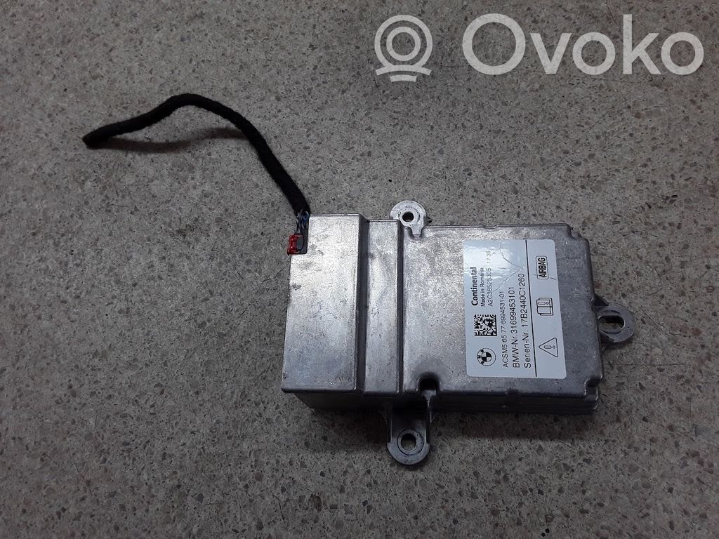 BMW 5 G30 G31 G38 Sterownik / Moduł Airbag 