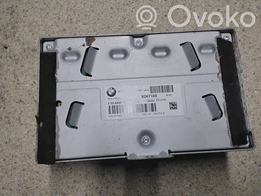 BMW X5 E70 Garso stiprintuvas 