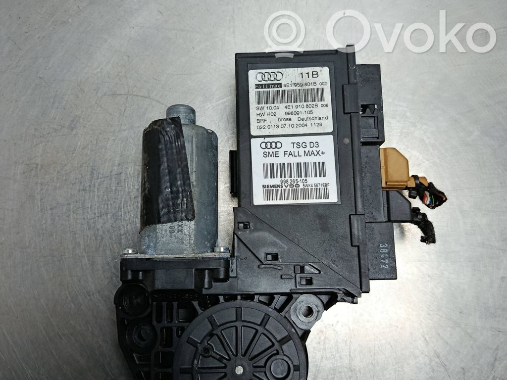 Priekšpusē loga pacēlāja motoriņš   4E1959801B,4E1910802B,998265105