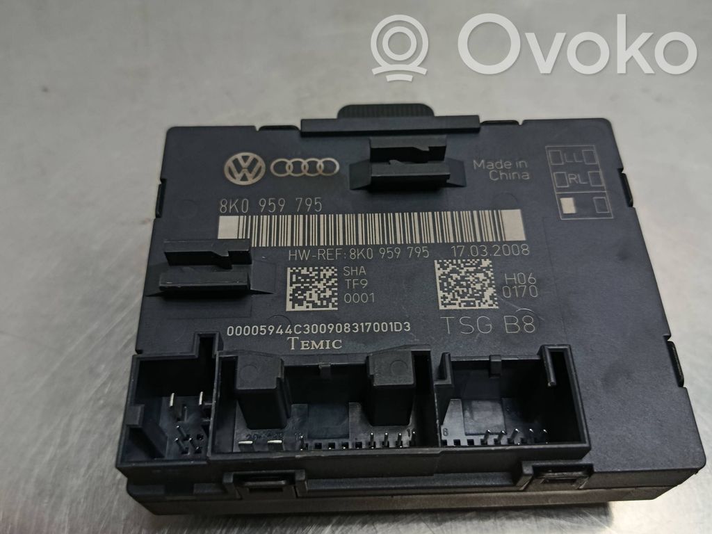 Audi A4 S4 B8 8K Sterownik / Moduł drzwi 