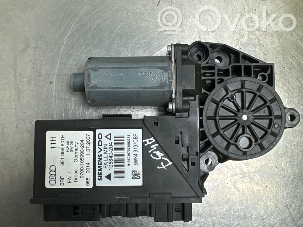 Volkswagen PASSAT B6 Silnik regulatora szyby drzwi przednich 