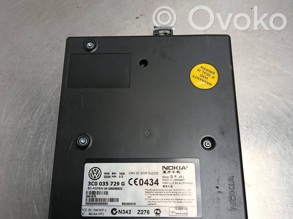 Bluetooth modulis   3C0035729G,2006DJ2202,B6A064316