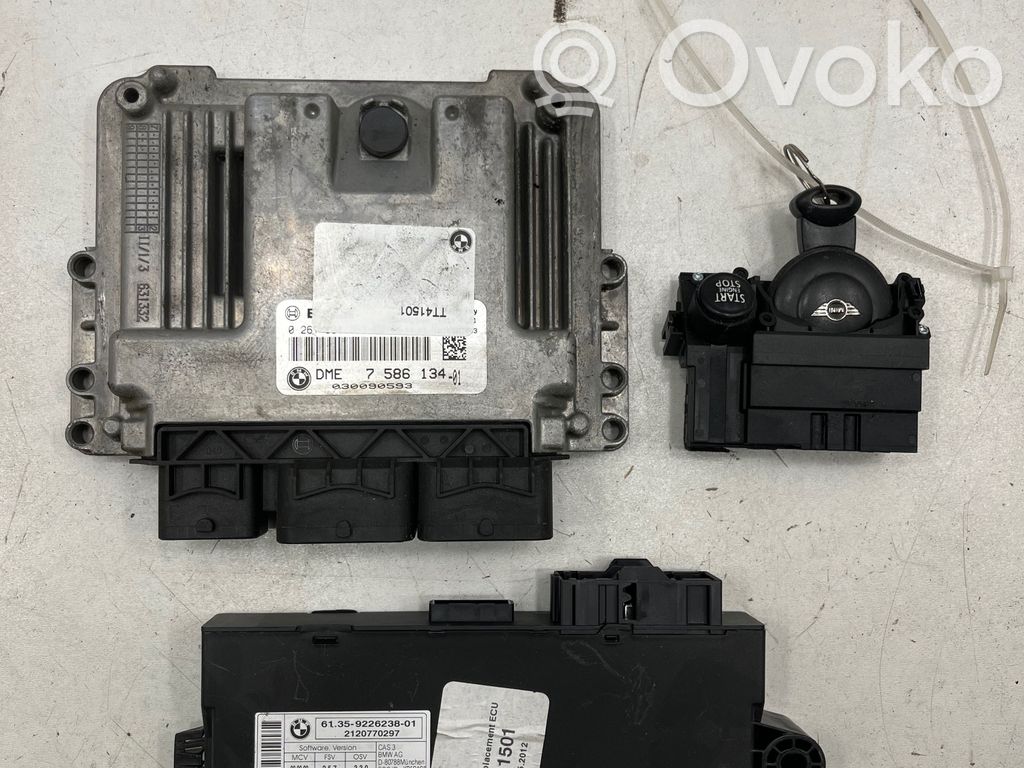 Mini One - Cooper Coupe R56 Engine ECU kit and lock set 