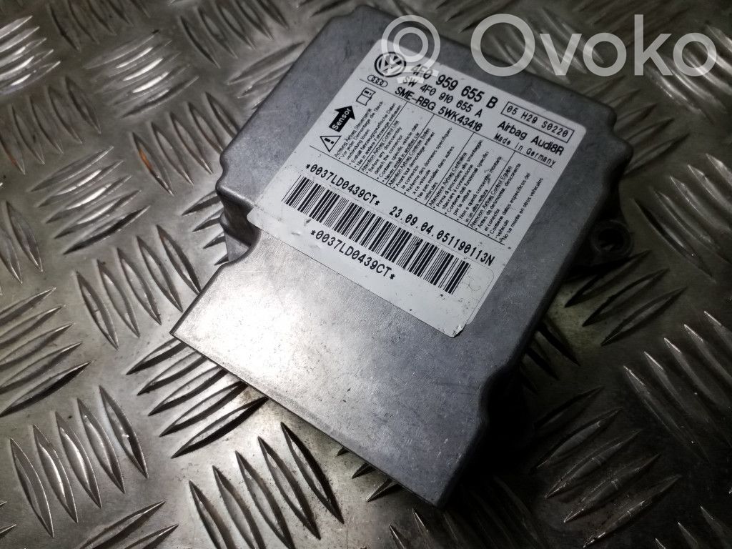 Airbag control unit/module   4F0959655B
