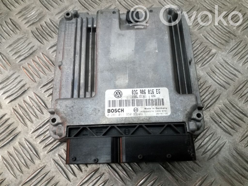 Seat Altea Engine control unit/module ECU 