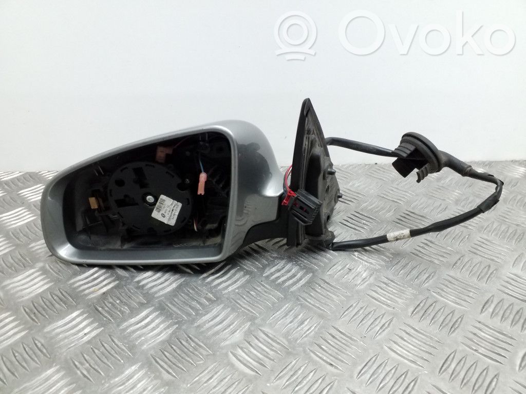 Audi A6 S6 C6 4F Espejo lateral eléctrico de la puerta delantera 