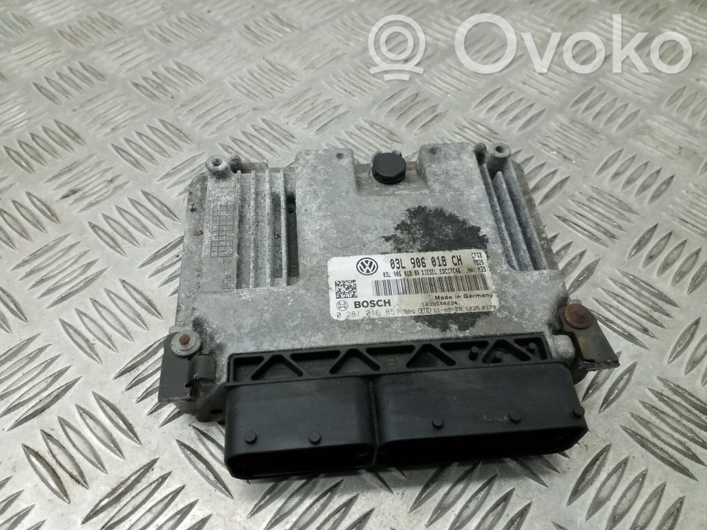 Skoda Superb B6 (3T) Engine control unit/module ECU 