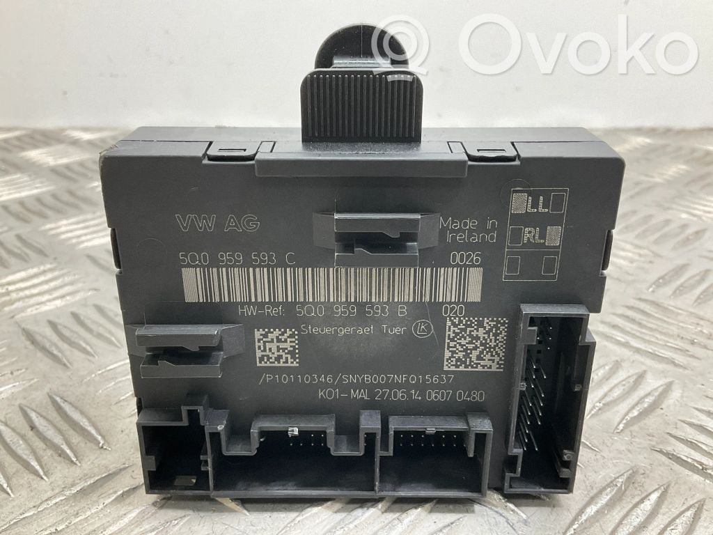 Audi A3 S3 8V Door control unit/module 