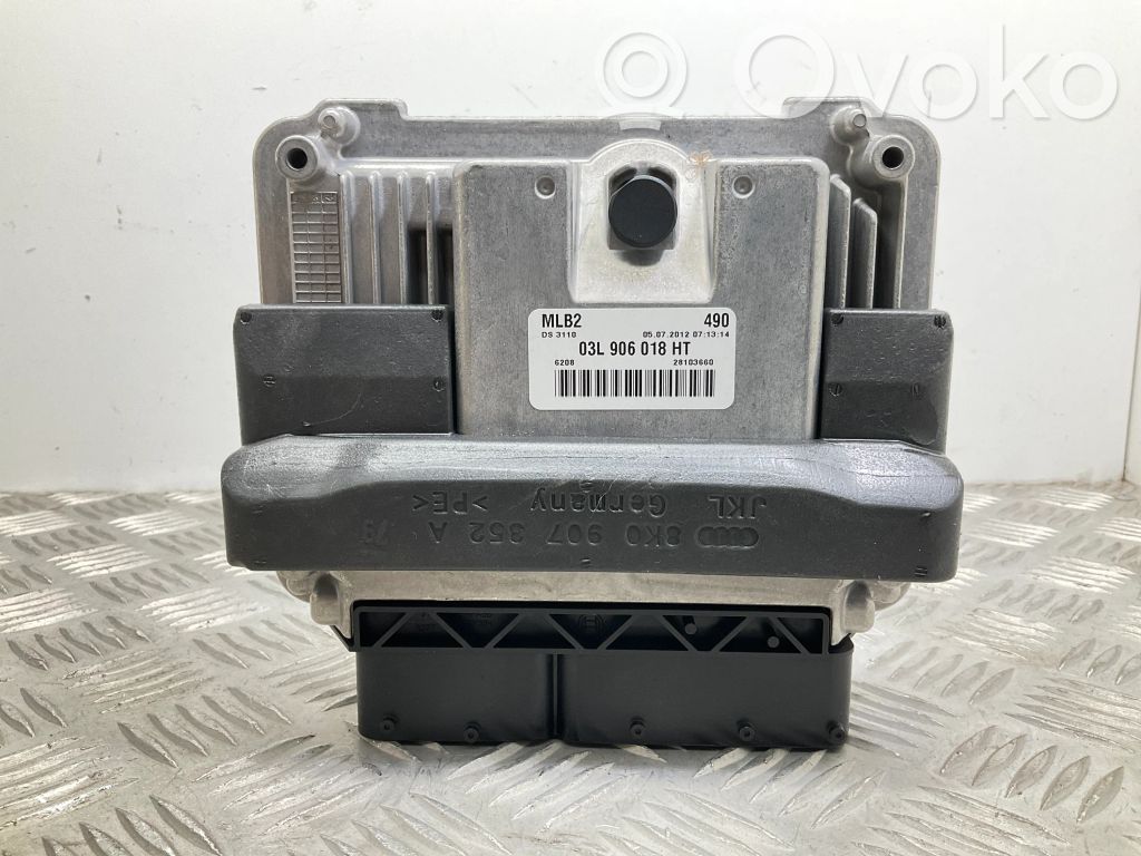Engine control unit/module ECU   03L906018HT,8K0907352A