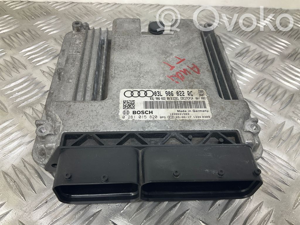 Audi TT TTS Mk2 Engine control unit/module ECU 