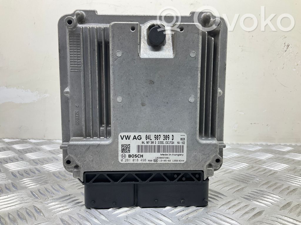 Engine control unit/module ECU   04L907309D
