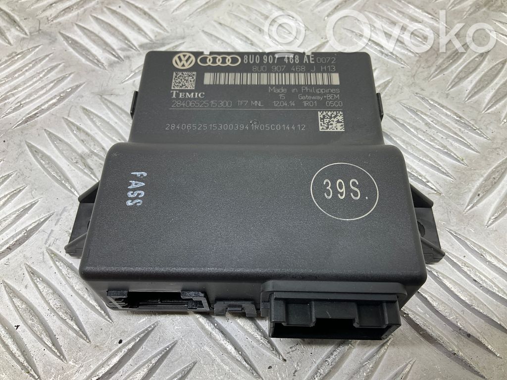 Audi Q3 8U Gateway control module 