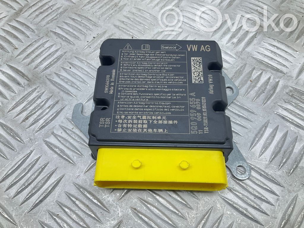 Sterownik / Moduł Airbag   5Q0959655A