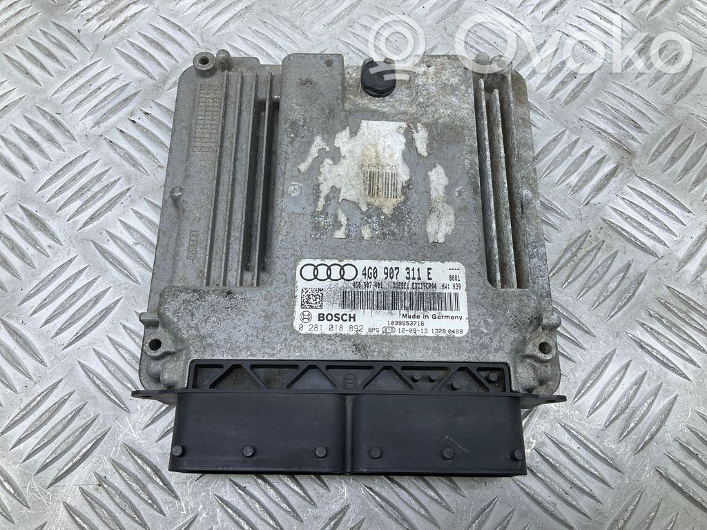 Audi A6 Allroad C7 Engine control unit/module ECU 