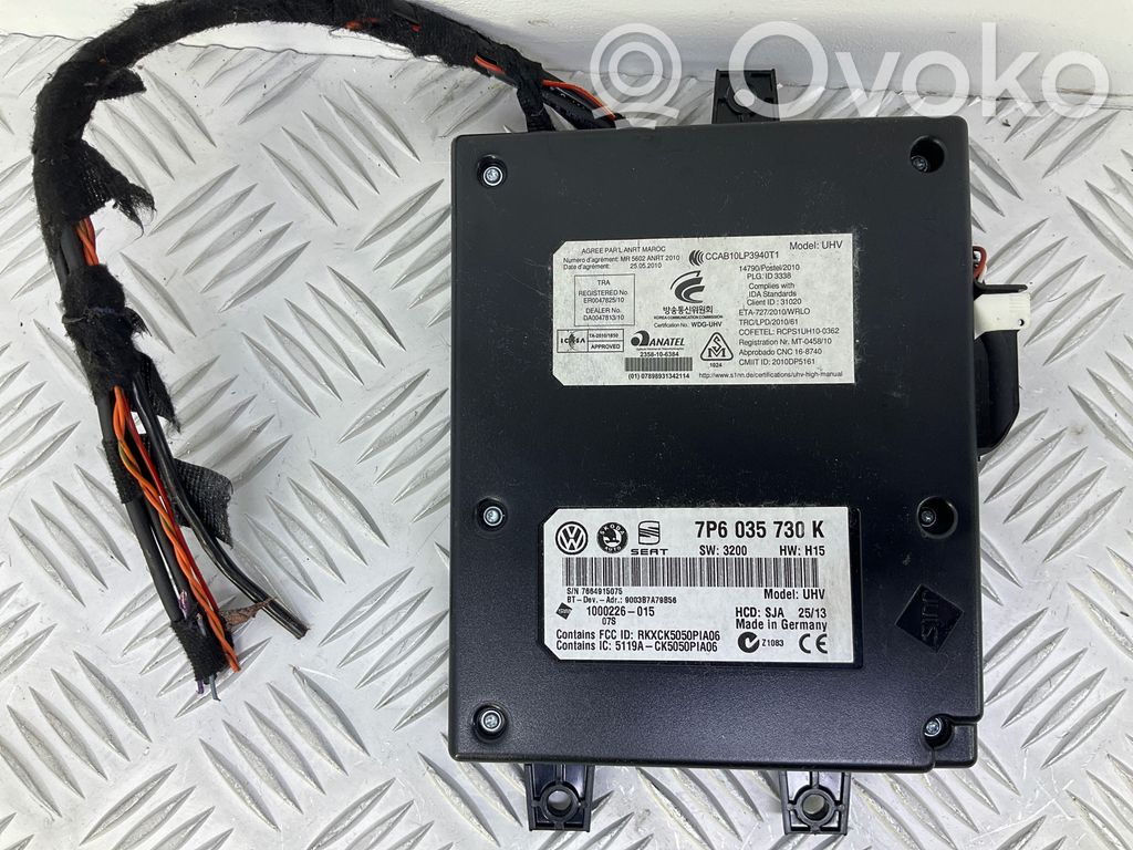 Skoda Rapid (NH) Bluetooth control unit module 