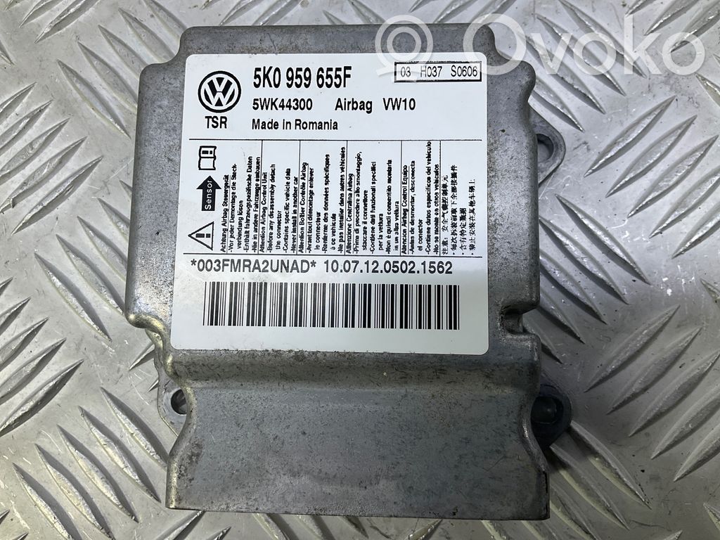 Volkswagen Golf Plus Airbag control unit/module 