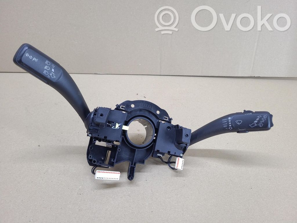 Audi A4 S4 B8 8K Interruptor/palanca de limpiador de luz de giro 
