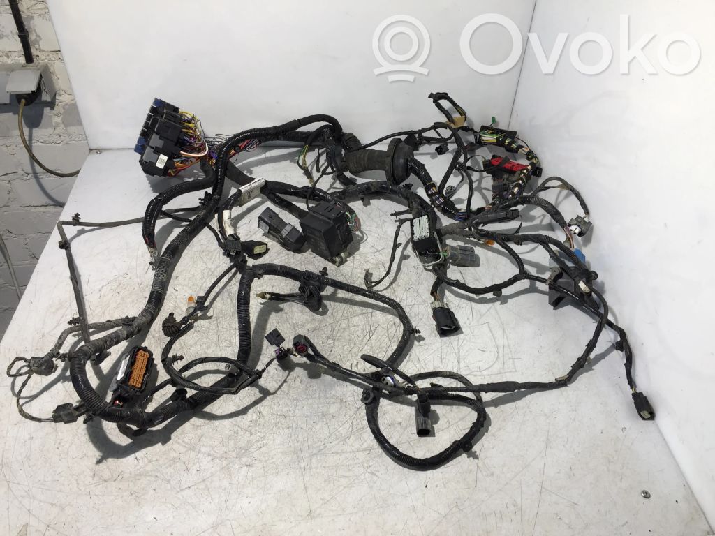 Ford Courier Cableado de instalación del motor 