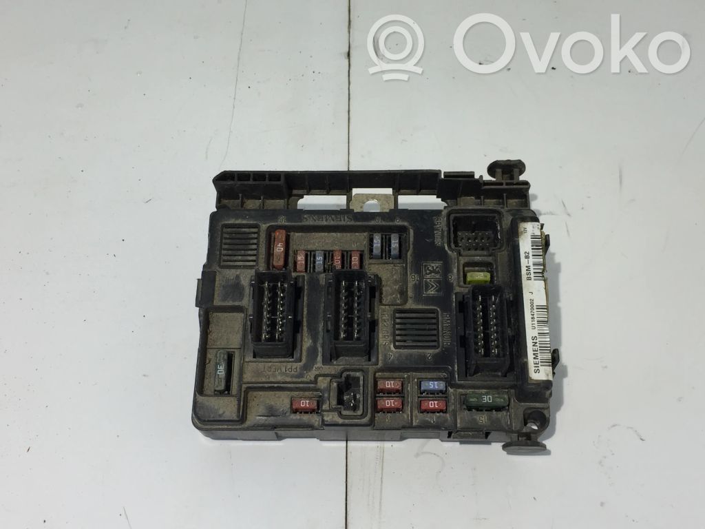 Citroen Berlingo Módulo de fusible 
