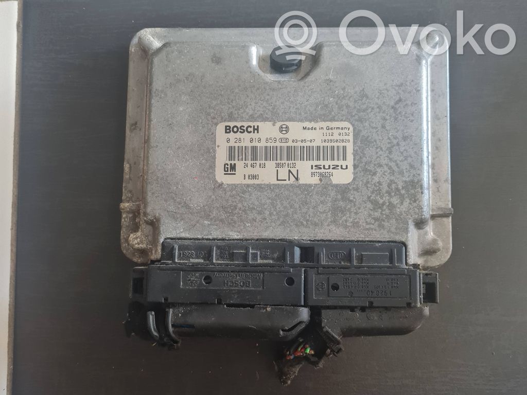 Opel Astra G Engine control unit/module 